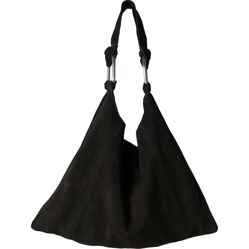 Free People Bobbi Suede Slouchy Tote Bag❤️ NWOT - Picture 11 of 11
